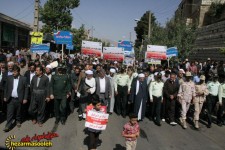 برگزاري راهپيمايي با شكوه روز قدس در شهرستان پاوه