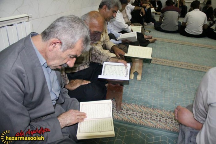 فضای معنوی احیای شب های قدر در شهر هزارماسوله+تصاویر