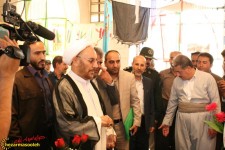 حضور نماینده رئیس جمهور در یادمان شهدای پاوه