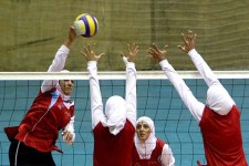 برگزاری مسابقات والیبال بانوان دسته یک بانوان کشور با حضور بانوان پاوه ای