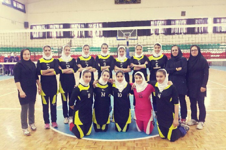 راهیابی تیم والیبال استان به لیگ برتر کشوری