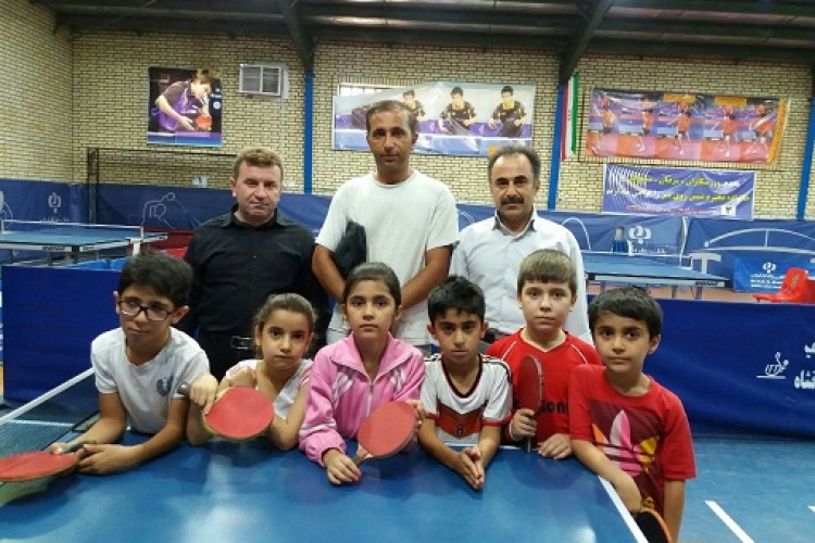 حضور فعال پینگ پنگ بازان شهرستان پاوه در تست استعداد یابی استانی