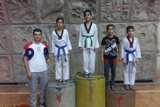 کسب یک مدال نقره و یک برنز توسط تکواندو کاران خردسال شهرستان