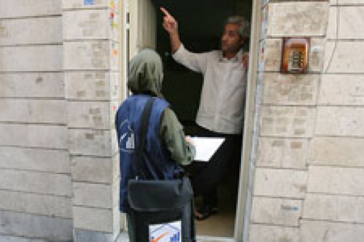 ثبت نام از افراد براي مشاركت در طرح سرشماري نفوس ومسكن در سال جاری
