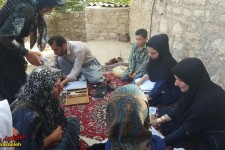 ارائه خدمات بهداشتی و پزشک رسانی به عشایر باینگان پاوه