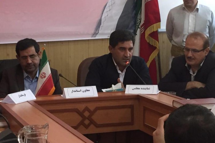 مراسم تودیع و معارفه سرپرست فرمانداری ثلاث باباجانی برگزار شد