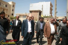 افتتاح پروژه 800 متری آسفالت روستای چورژی پاوه