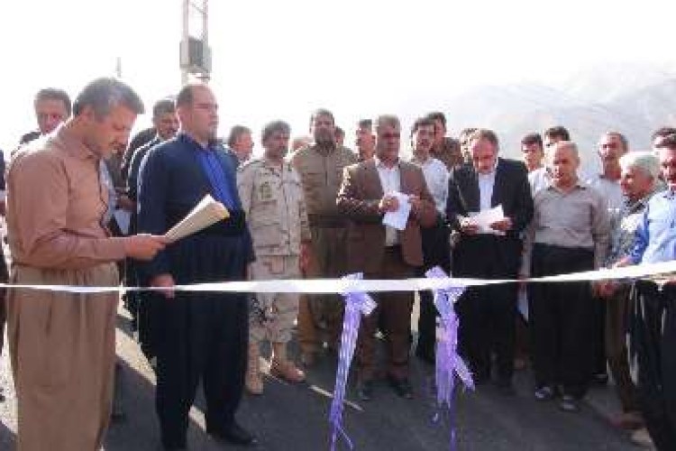  پنج طرح عمرانی در بخش مرزی نوسود افتتاح شد