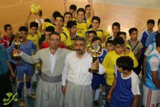 تیم فوتسال دوستان، قهرمان مسابقات فوتسال لیگ نوجوانان پاوه شد