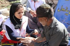 ویزیت رایگان مردم عشایر روستای نوریاب در منطقه "پیازدول"پاوه 