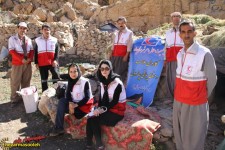 گزارش تصویری از ویزیت رایگان مردم عشایر روستای نوریاب در منطقه "پیازدول"پاوه 