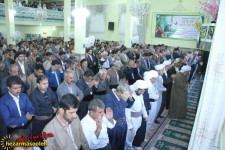 نماز عید قربان در پاوه همزمان با سراسر کشور صبح امروز اقامه شد