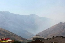 جنگل‌ها و مراتع منطقه تپه هوله روستای دشه پاوه طعمه حریق شد 