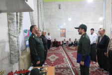 مراسم تودیع و معارفه فرمانده حوزه بسیج شهید حاتمی پاوه برگزار شد