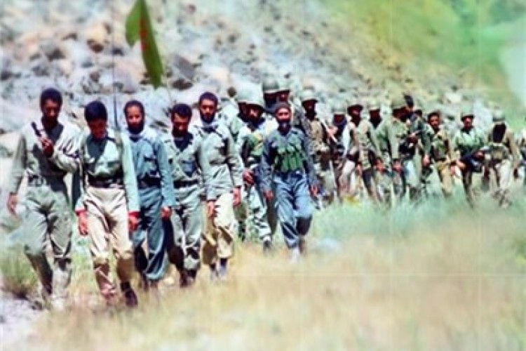 فیلمی از رزمندگان دوران دفاع مقدس در شهرستان پاوه