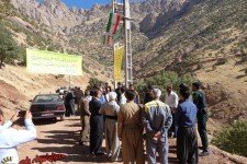 برق رسانی به دو روستای بخش نوسود از توابع شهرستان پاوه