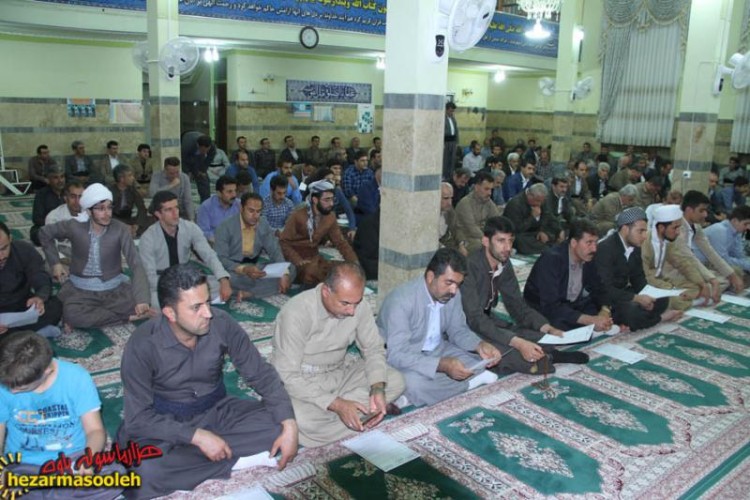 آغاز كلاسهاي هفتگي تفسير قرآن كريم در مسجد قباي پاوه بعد از چهار ماه