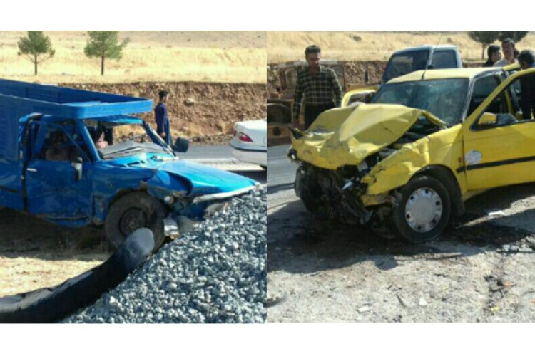 7 کشته و زخمی بر اثر تصادف در سه راهی جوانرود