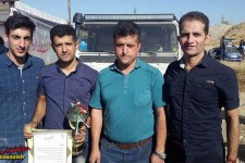 قهرمانی زکریا بهرامیرزایی در رقابت‌های اتومبیلرانی آفرود کشور در دیواندره