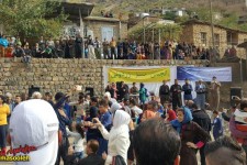 برگزاری مراسم شکرگزاری برداشت انار در روستای زردویی پاوه+تصاویر