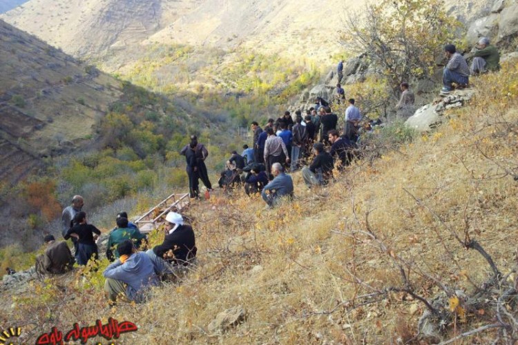 پیدا شدن جسد یک مرد جوان در ارتفاعات کوههای روستای دزآور پس از سه شبانه روز