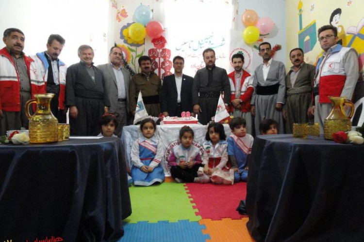 مراسم سالگرد تاسیس سازمان جوانان جمعیت هلال احمر در پاوه برگزار شد+تصاویر