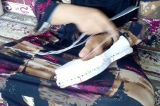 تجلی اقتصاد مقاومتی با تولید گیوه در پاوه