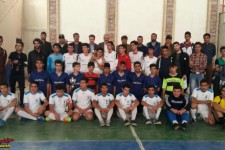 در پایان مسابقات فوتسال قهرمانی نوجوانان استان تیم شهدای نوریاب به مقام سوم استان دست یافت