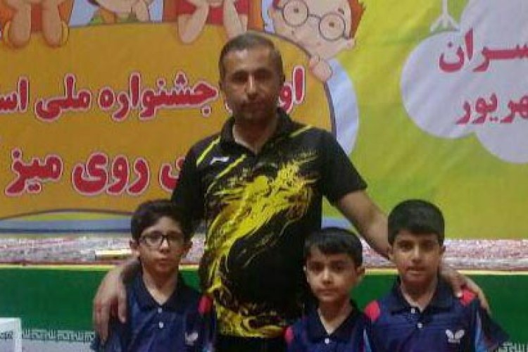کسب مقام سوم مسابقات پینگ پنگ  انتخابی قهرمانی کشور توسط ورزشکار پاوه ای