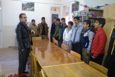  بازدید دانش آموزان دوره متوسطه اول و دوم از کتابخانه عمومی قدس نوسود