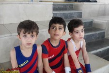 تیم سه نفره ژیمناستیک پاوه و کسب پنج مقام مختلف در مسابقات استانی