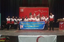 از دواطلبان نمونه جمعیت هلال احمر شهرستان در کرمانشاه تجلیل به عمل آمد