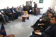 برگزاری جلسه پیگیری معضل سیستم نوبت گیری کلینیک تخصصی پاوه در سپاه ناحیه این شهرستان