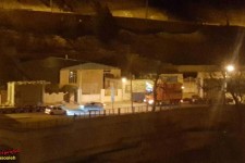 عبور محموله های فوق سنگین از داخل خیابانهای شهر پاوه