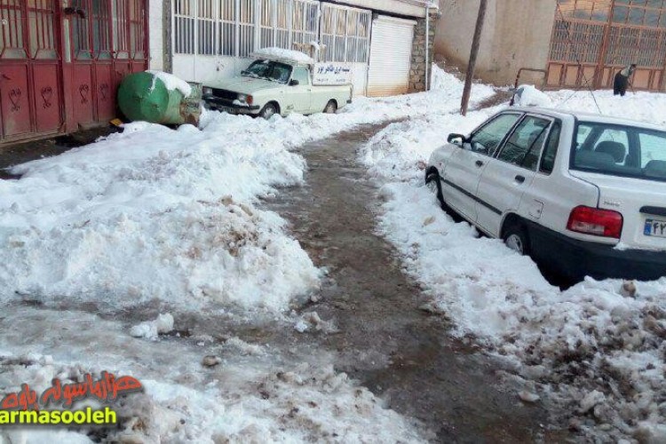 اهالی محله شهید رضا مصطفی زاده خواستار مساعدت شهرداری شدند/مشکل تردد در برخی از کوچه ها و خیابانها همچنان ادامه دارد+تصاویر