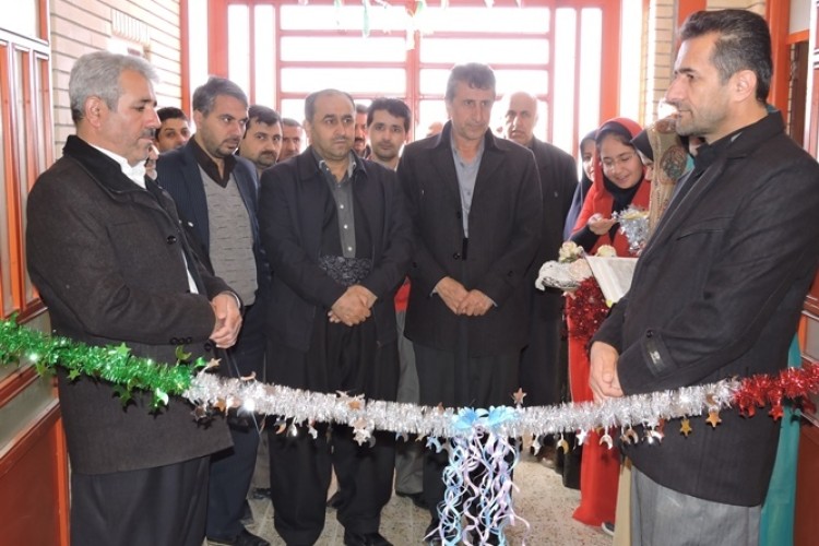 سالن ورزشی دخترانه شهیده زهرا بهرامی در شهرستان پاوه به بهره برداری رسید