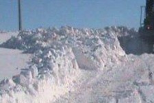 مسدود شدن راه ارتباطی روستاهای هانی گرمله و دزآور پاوه