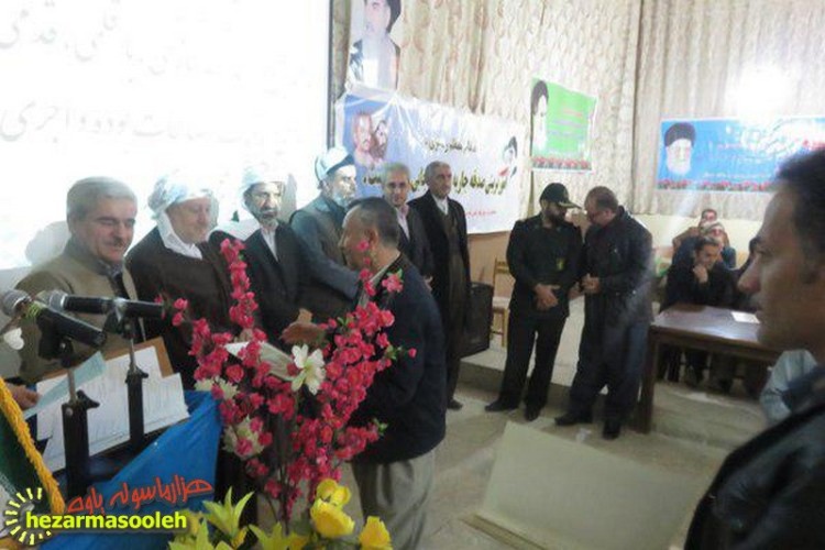از خیرین مدرسه ساز بخش باینگان پاوه تجلیل به عمل آمد