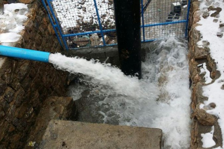 بهبود در وضعیت توزیع آب شرب  شهر پاوه