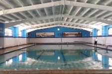 تنها استخر سرپوشیده پاوه پلمپ شد