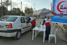 استقرار و آمادگی تیم های امدادی به منظور ارائه خدمات به مسافران نوروزی در پاوه