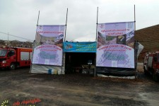 برپایی سفره هفت سین در ورودی شهر بانه وره به مناسبت سال نو