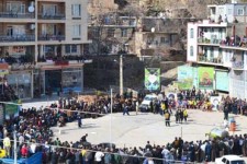 مسابقه قویترین مردان شهرستان پاوه در شهر نودشه برگزار شد 