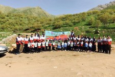 تفرجگاه سردره پاوه پاكسازي شد