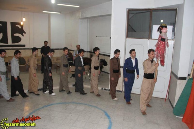 نمایش بزرگ "روزگاران" در پاوه به روی صحنه می رود 