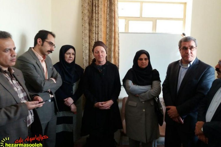 بازديد مشاور سازمان جهانی بهداشت از خدمات سلامت الکترونیک شهرستان پاوه