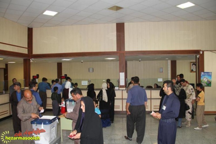 اشتیاق مردم پاوه برای شرکت در انتخابات