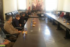 مراسم تجليل از مربيان و قهرمانان و ورزشكاران نخبه ورزش بسيج در پاوه برگزار شد