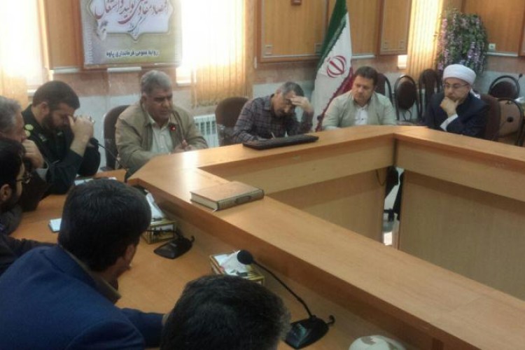 جلسه برنامه ریزی مراسم بزرگداشت سالگرد ارتحال حضرت امام خميني(ره)در پاوه برگزار شد