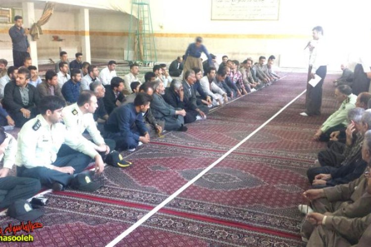 مانور "تذکر لسانی، وظیفه همگانی" در پاوه برگزار شد 